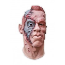 Cyborg Face Latex Mask