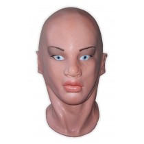 Latex Rubber Human Female Mask Full Head 'Amelie'