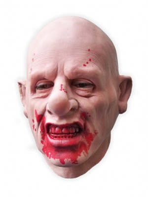 Bloodthirsty Man Realistic Latex Mask